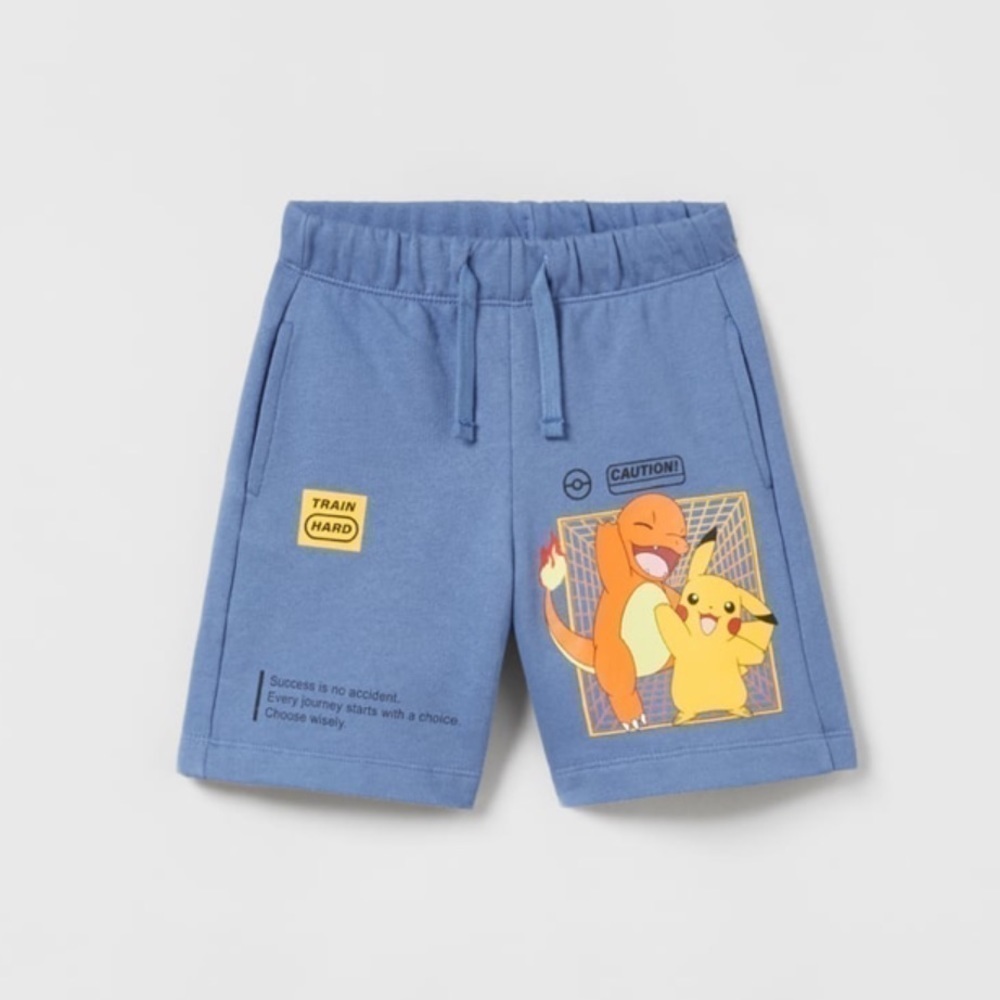 Zara Pokémon Shorts